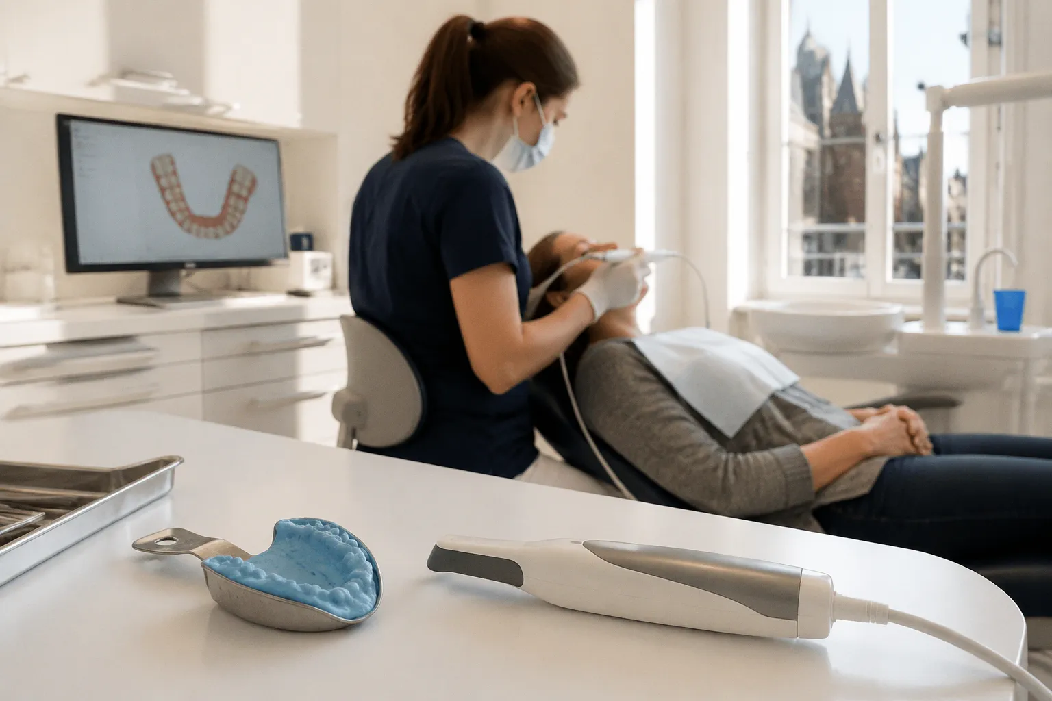 Intraoralscan oder Löffelabdruck: Wann welches Verfahren passt