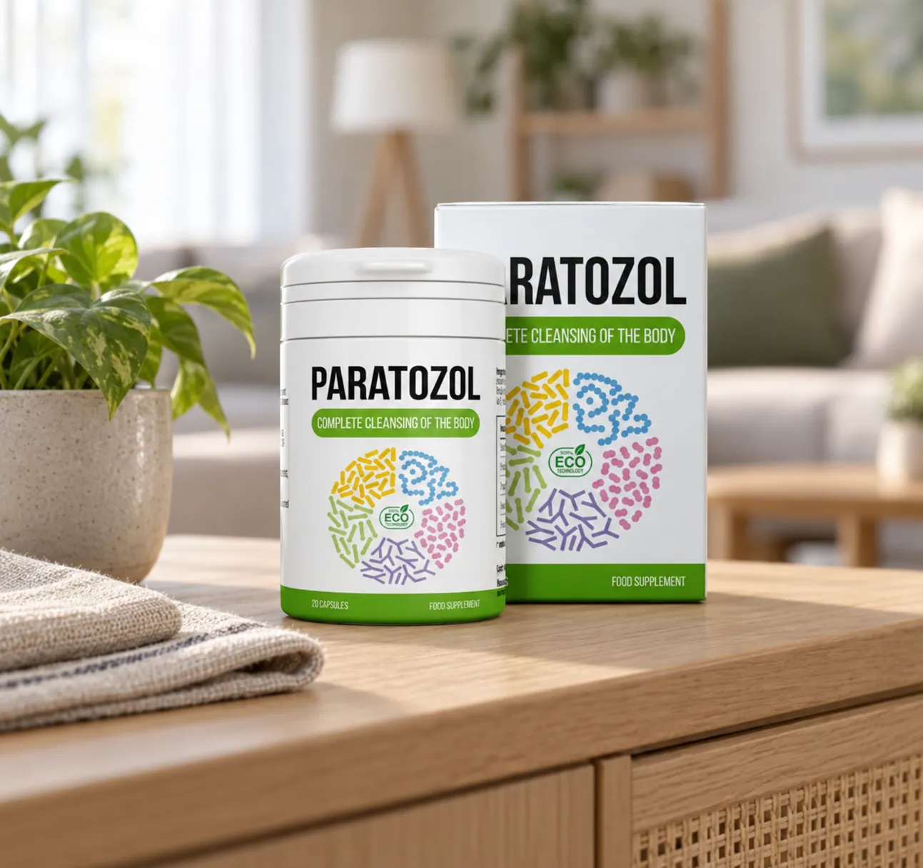 Paratozol — Verpackung im Alltag