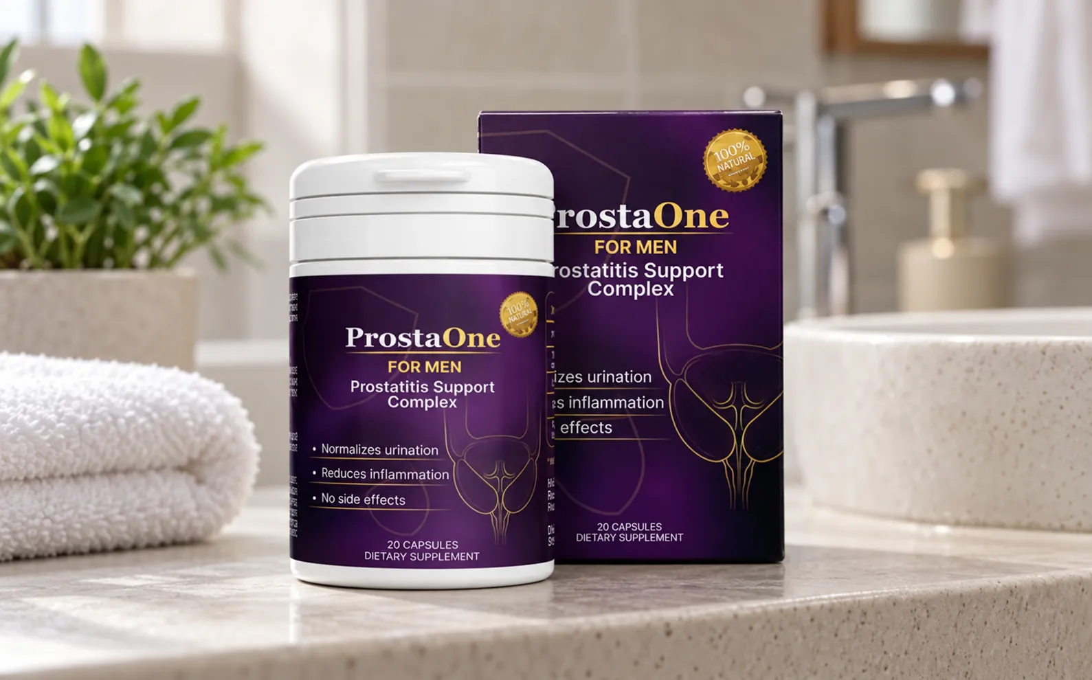 ProstaOne — Verpackung im Alltag
