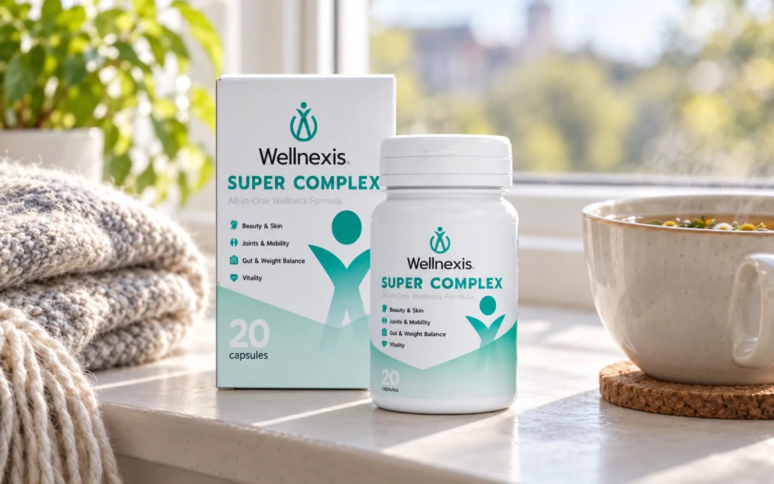 Wellnexis — Verpackung im Alltag