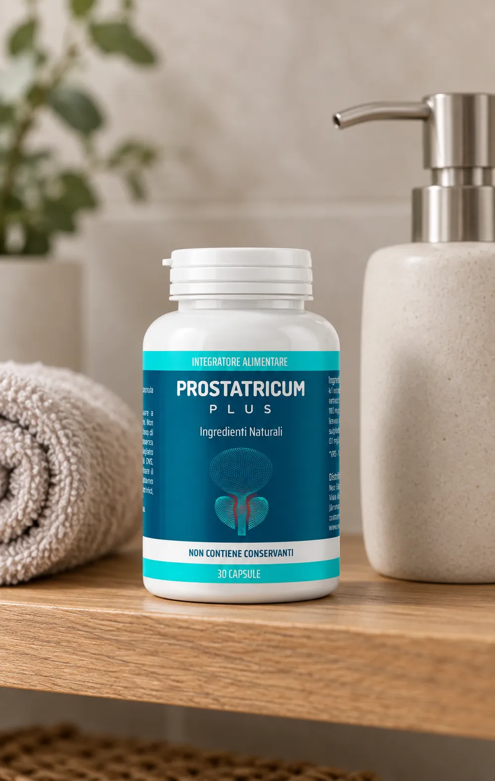 Prostatricum PLUS — Verpackung im Alltag