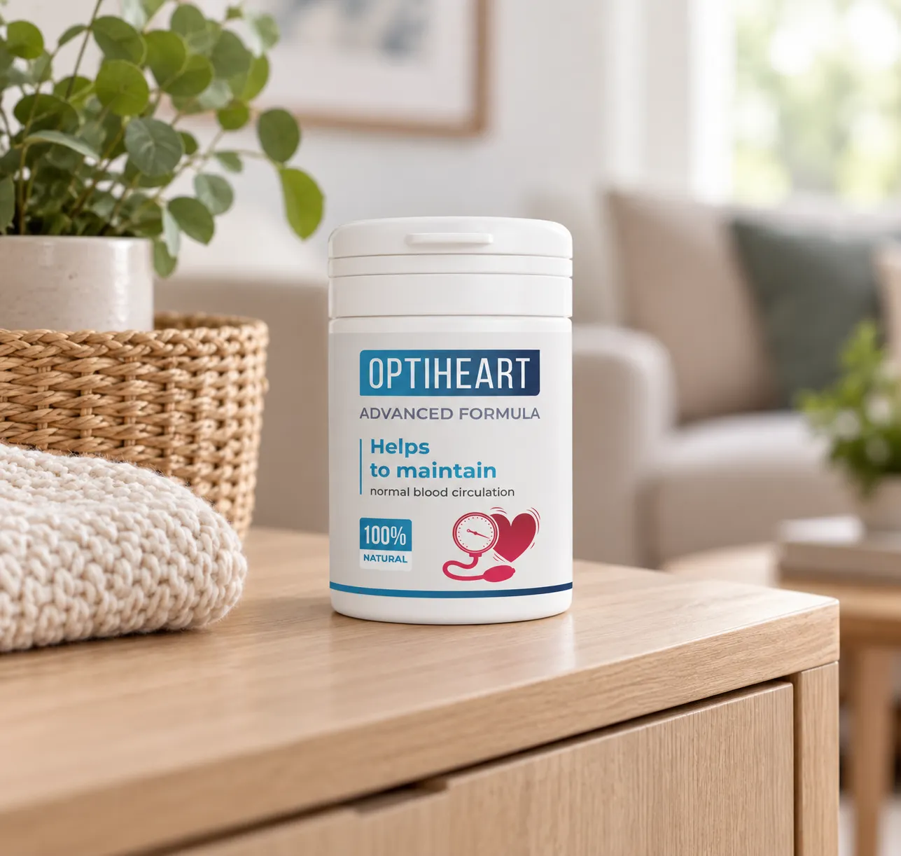 Optiheart — Verpackung im Alltag