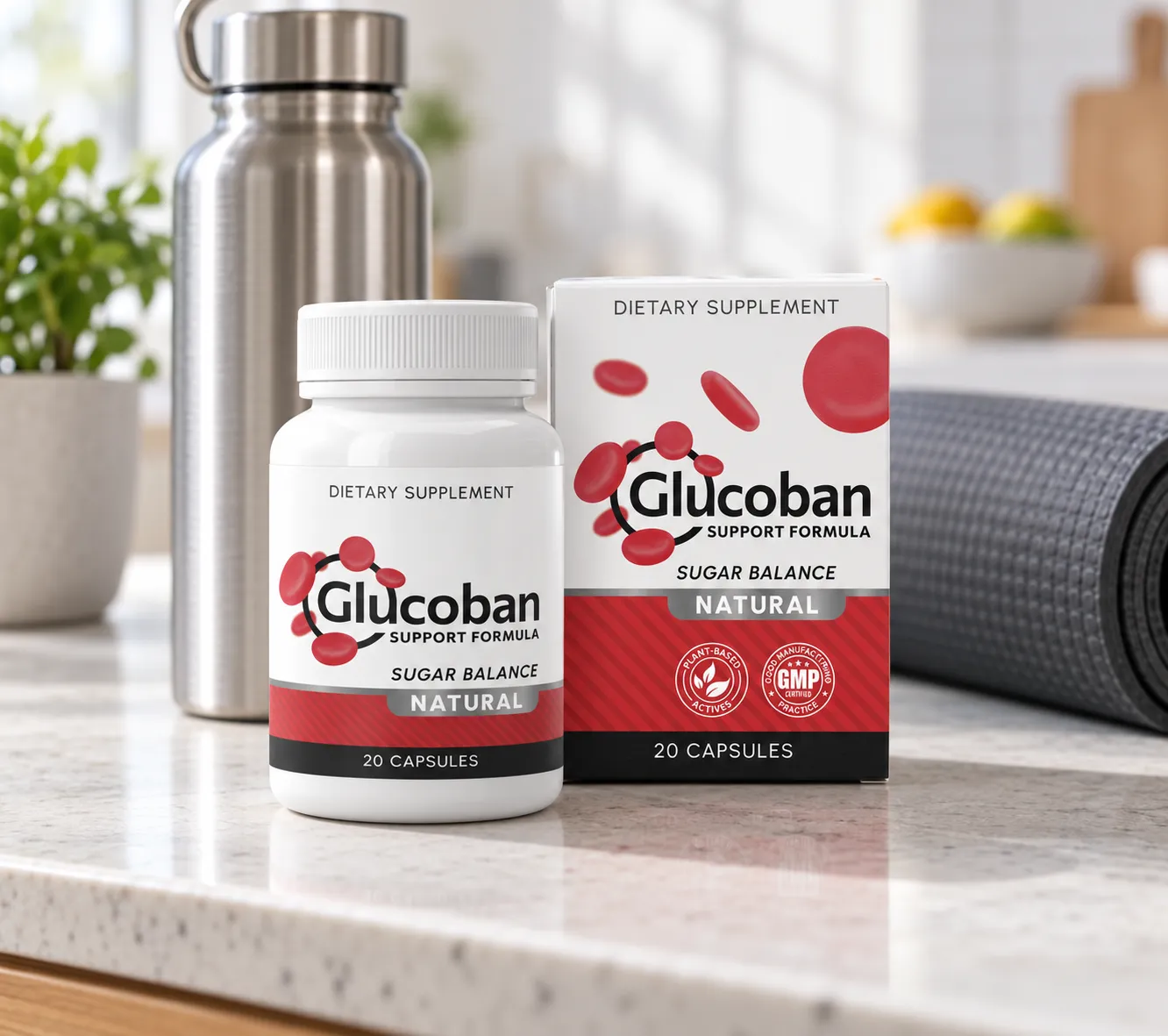 Glucoban — Verpackung im Alltag