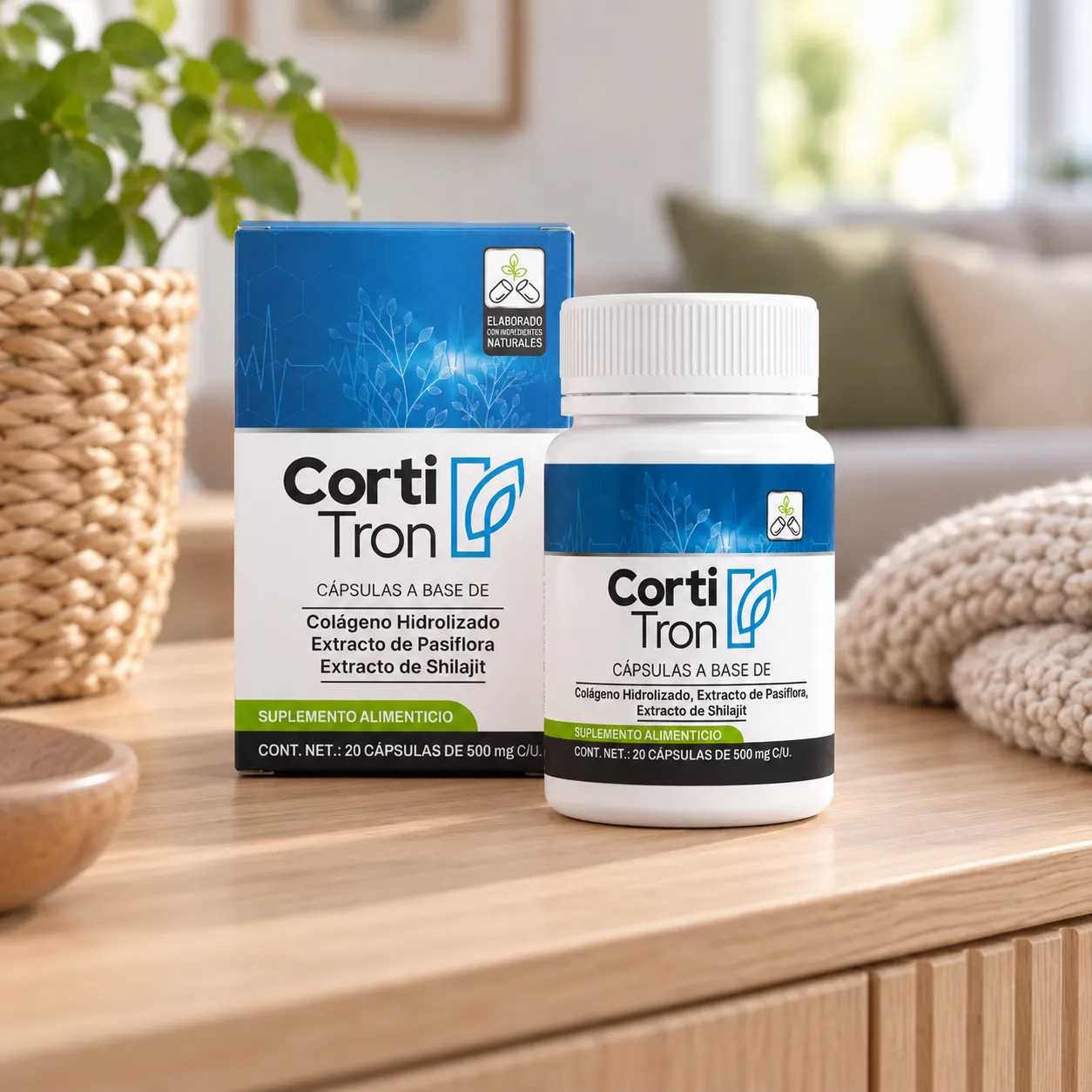 Cortitron — Verpackung im Alltag