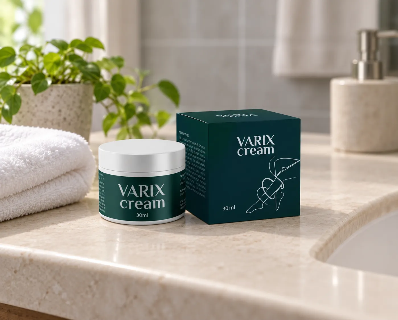 Varix cream — Verpackung im Alltag