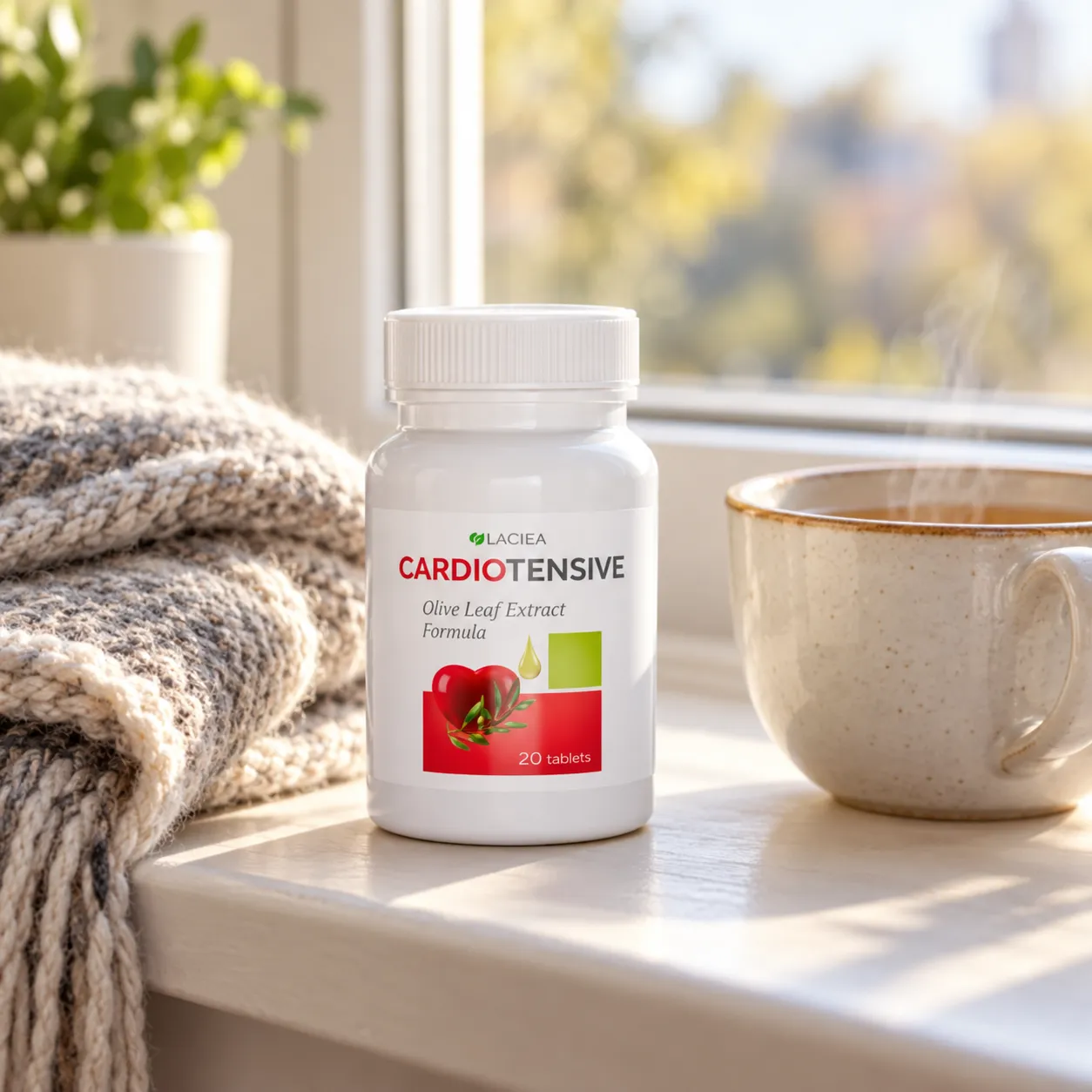Cardiotensive — Verpackung im Alltag