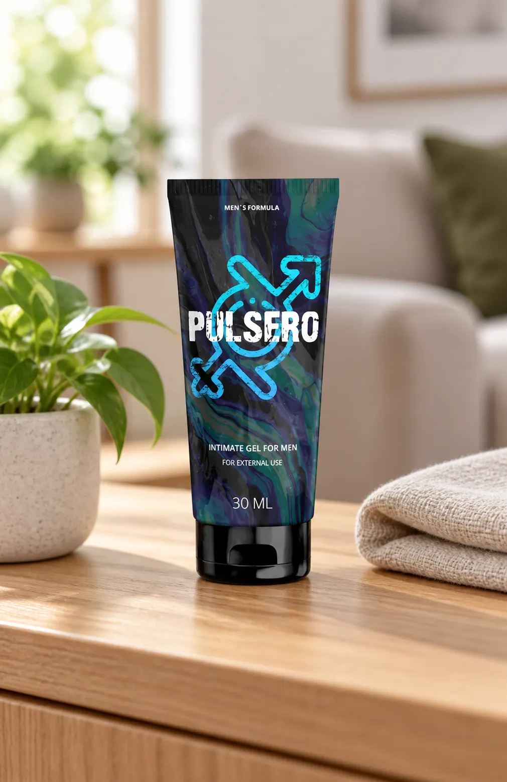 Pulsero gel — Verpackung im Alltag