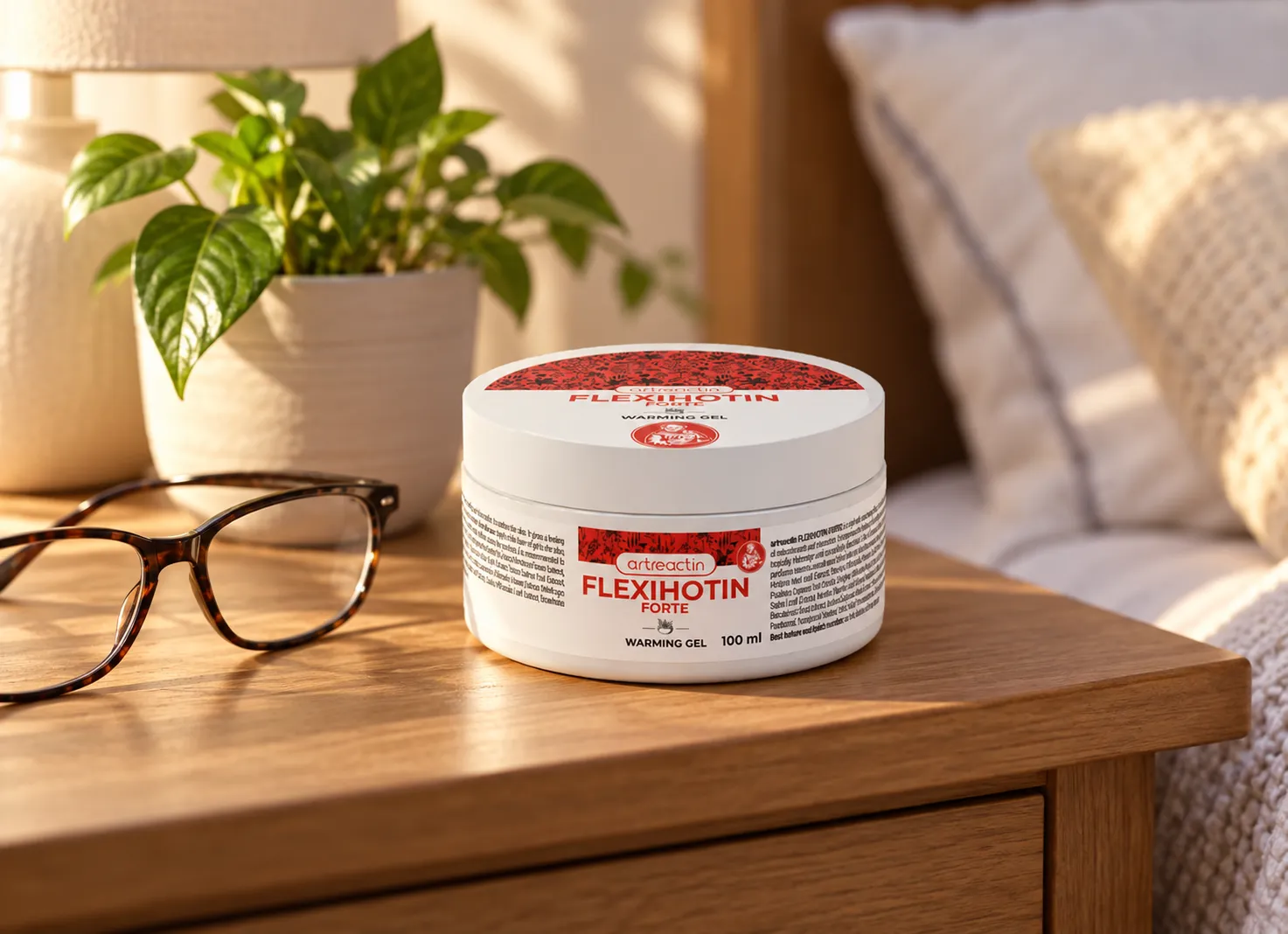 Flexihotin Forte — Verpackung im Alltag